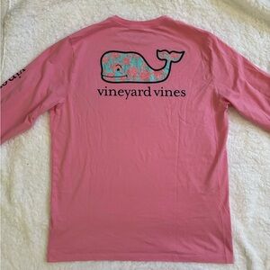 Vineyard Vines Palm Whale Youth Tee